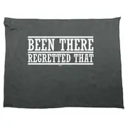Been There Regretted That - Funny Novelty Soft Sport Microfiber Towel