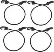 BIUDECO 4pcs Kayak Hook Multi-use Tie Down Strap Small Tie Down Strap Outdoor Camping Hook Strap Portable Hook Strap Camping Accessory Outdoor Camping Buckle Strap Kayak Tie Down Strap