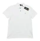 Hugo Boss Orange Label Men's White Prime Box Logo Slim Fit Polo Shirt