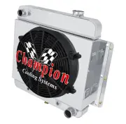 DR 3 Row Radiator,14" Fan,Shroud-1962-1967 Chevrolet Chevy II Nova SS V8 Conv (for: Chevrolet)