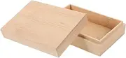 Milisten Storage Case for Multi Purpose Wood Container for Game Cards Jewelry Coins Design present for Friends and Family