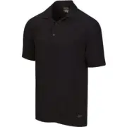 Greg Norman X-Lite 50 Solid Woven Polo - Black - XL
