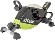 Orbit Mini Pedal Bike, Portable Pedal Exerciser with LCD Display, 8 Level Adjustable Under Desk Exercise Pedal Rider