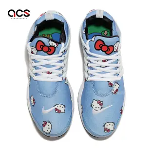 Nike 休閒鞋 Air Presto QS 男鞋 女鞋 情侶鞋 Hello Kitty 聯名款 藍 白 DV3770-400