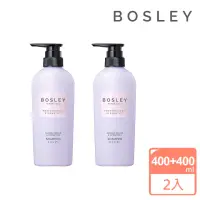 在飛比找momo購物網優惠-【日本Bosley】黑髮青春還原修護洗髮精400ml 雙入組