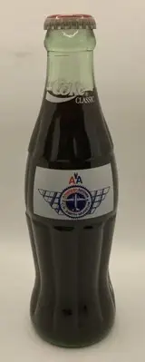 Vintage Coke COCA COLA AMERICAN AIRLINES CR SMITH MUSEUM 1993