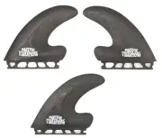 Pacific Vibrations Fiberglass Surfboard Fins J Drive Tri Thruster FITS Futures