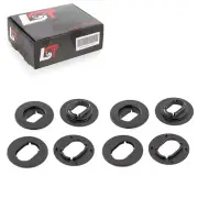 Car Mats Carpet Fixture Buttons Clips Oval 4er Set for Ford Focus 2 C - Max