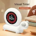 Portable Digital Timer Rechargeable Special Alarm Clock Visual Timer Home