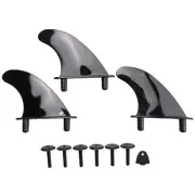 3Pcs Soft Top Surfboard Fins Sets for Softboard Paddle Board Surf Boards5910