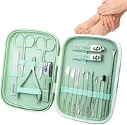 Nail Care Kit,Rustproof Hand Nails Clippers and Scissors - Beauty Tool Set, Ear Spoon for Business Travel, Salon, Home, Traveling, Camping Puchen
