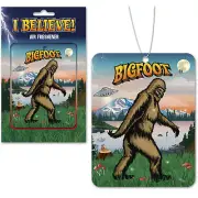 BigFoot Car Air Freshener - I Believe in Sasquatch (Pine Scent) - Archie McPhee