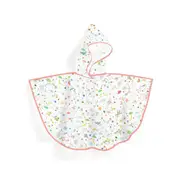 Djeco Medium Lightness Rain Coat Cape 90x46cm Kids/Children Hoodie Poncho 5y+