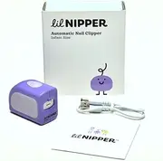 Lil Nipper Electric Nail Trimmer. Safe Trimmer with Light. Infants and Toddlers, Gentle and Durable. Baby Essentials