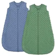 Fleece Baby Sleep Sack 18-24 Months with Plush Dots 1.5 Tog Baby Wearable Bla...