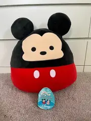 Squishmallows 14”Mickey Mouse Plush Toy by Kellytoy Disney 2020
