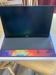 MNN Portable Monitor 15.6inch FHD 1080P USB C HDMI Gaming Ultra-Slim IPS Display