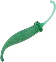 [Glass Of Venice] Murano Glass Green Chili Pepper Figurine