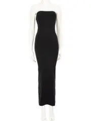 Black Bodycon Midi Dress