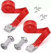 Cooler Tie down Kit, Cooler Tie down Straps for RTIC YETI Coolers, Cam Buckle La