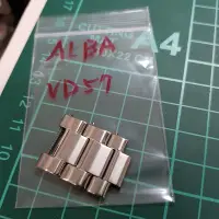 在飛比找Yahoo!奇摩拍賣優惠-ALBA VD57 錶帶 節 另有 機械錶 非 EAT OM