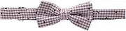 Isaac Mizrahi Big Boys' Checkered and Dotted Bow Tie