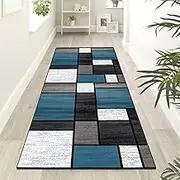 Carpet Runner - Dirt Stopper,Kitchen Floor Rug Soft Hallway Runner Non-Slip Doormat Machine Washable Very Long Hallway Hall Runner Narrow Rugs
