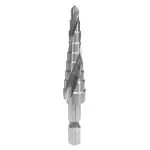 PANRICO 百利世 9階式白鐵用4-12MM HSS階梯鑽尾 梯型鑽頭 階梯鑽頭 螺旋式階梯鑽 六角頭階梯鑽