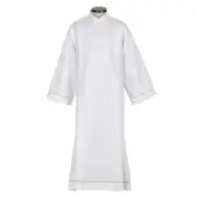 Eyelet Edge Front Wrap Alb with Cross from R.J. Toomey™ Size Small