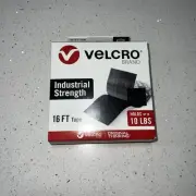 VELCRO Brand Heavy Duty Tape | 16 Foot Roll | Strong Sticky Back Adhesive Hol...