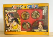 Monkey D Luffy & Shanks & Ace One Piece Round One collab Pin Badge Set Of 3