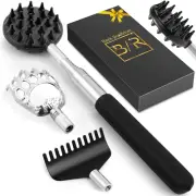 Tukuos Telescoping Back Scratcher with 3Pcs Detachable Scratching Heads, Back...