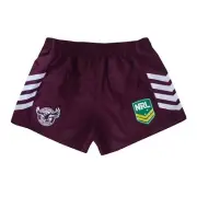 NRL Manly Sea Eagles Men's ALT Supporter Football Shorts - Sizes S - 3XL