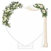Fin Large Size Metal Balloons Arch Wedding Heart Arch Stand Ardent Love Column Frame