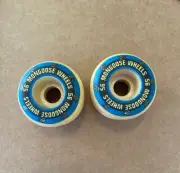 Mongoose 56 Skateboard Wheels x 2 (Original From The Early 2000s)