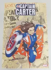 Captain Carter #1 36"x24" promotional poster - Jamie McKelvie art - Peggy Carter