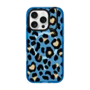 iPhone 16 Pro Impact Ring Stand Case MagSafe Compatible Leopard Love