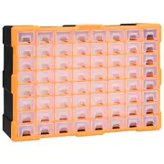 Tool Storage Bin Parts Organizer Drawers Cabinet Box Chest Plastic vidaXL