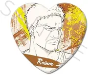 Attack on Titan The Final Season (Liner) Vol. 9 Heart Shaped Can Badge WE