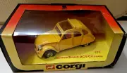 Corgi Toys 272 James Bond 007 Citroen 2CV 'For Your Eyes Only' Mint in Box
