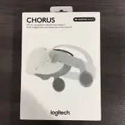 Logitech Chorus VR Off-Ear Integrated Audio for Meta Quest 2 - White