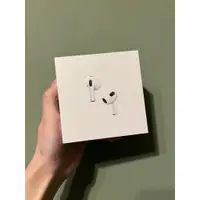 在飛比找蝦皮購物優惠-全新 正版 apple airpods 3rd 耳機 無線耳