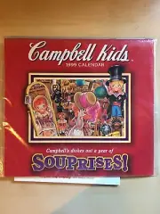 Vintage 2001 Campbell Soup Company Annual Report And 1999 Campbell Kids Calendar