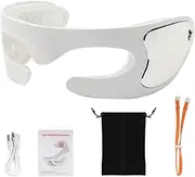 Rechargeable Eye Protection | Eye Massaging Glasses | Massage Goggles Portable, Eye Protection Goggles, Portable Surround Eye Massagers, Relieves Eye Fatigue & Reduces Eye Bags