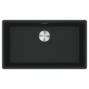 Franke Maris Single Bowl Sink 720mm Matte Black MRG610-72FPC-MB