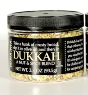 Trader Joe's Dukkah Nut and Spice Blend Organic 3.3 oz Jar Seasoning Dip RARE