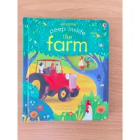 在飛比找蝦皮購物優惠-(二手) Usborne Peep Inside the F