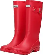 [Yvmurain] Rain Boots for Women Waterproof Garden Shoes Non-Slip Knee-high Mud boots Ladies Tall Rubber Boots Lightweight Outdoor Work Booties