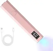 UV Pen Light for Nails,Small LED Rechargeable Light | 2 Timers Handheld Glue Dryer, Professional Cordless Lamp for Women