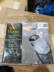 Rain Hood for Golf Bag - Universal Fit, Clear PVC, by ProActive Sports